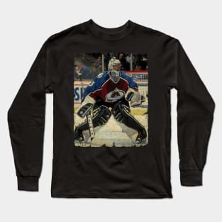 Patrick Roy - Colorado Avalanche, 1997 Long Sleeve T-Shirt